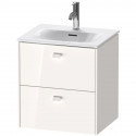 Тумба белый глянец 52 см Duravit Brioso BR430902222