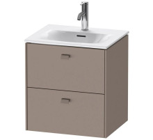 Тумба базальт матовый 52 см Duravit Brioso BR430904343