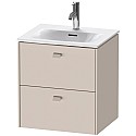 Тумба тауп матовый 52 см Duravit Brioso BR430909191