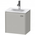 Тумба бетонно-серый матовый 44 см Duravit Brioso BR4208L0707
