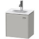 Купить Тумба бетонно-серый матовый 44 см Duravit Brioso BR4208L0707 в магазине сантехники Santeh-Crystal.ru