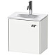 Купить Тумба белый матовый 44 см Duravit Brioso BR4208L1018 в магазине сантехники Santeh-Crystal.ru