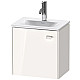 Купить Тумба белый глянец 44 см Duravit Brioso BR4208L2222 в магазине сантехники Santeh-Crystal.ru