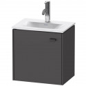 Тумба графит матовый 44 см Duravit Brioso BR4208L4949