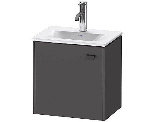 Купить Тумба графит матовый 44 см Duravit Brioso BR4208L4949 в магазине сантехники Santeh-Crystal.ru