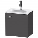 Тумба графит матовый 44 см Duravit Brioso BR4208R1049