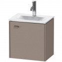 Тумба базальт матовый 44 см Duravit Brioso BR4208R4343