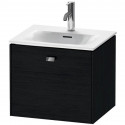 Тумба черный дуб 52 см Duravit Brioso BR420901016