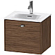 Купить Тумба темный орех 52 см Duravit Brioso BR420901021 в магазине сантехники Santeh-Crystal.ru