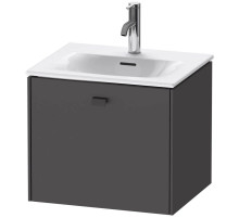 Тумба графит матовый 52 см Duravit Brioso BR420904949