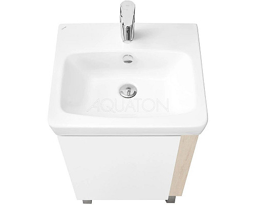 Заказать Тумба дуб верона/белый глянец 47,2 см Акватон Кантри 1A257801AHB20 в магазине сантехники Santeh-Crystal.ru