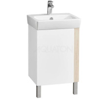 Тумба с раковиной дуб верона/белый глянец 50 см Акватон Кантри 1A2578K0AHB20