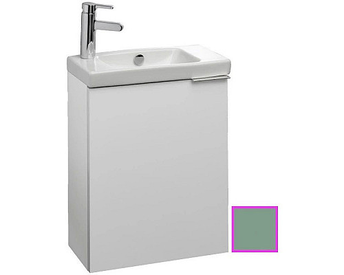 Купить Тумба оливковый глянец с реверсивной дверцей 48,5 см Jacob Delafon Odeon Up EB863-G95 в магазине сантехники Santeh-Crystal.ru