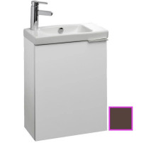 Тумба ледяной коричневый глянец с реверсивной дверцей 48,5 см Jacob Delafon Odeon Up EB863-N23