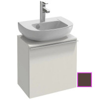 Тумба ледяной коричневый глянец 45,2 см шарниры справа Jacob Delafon Odeon Up EB999D-N23