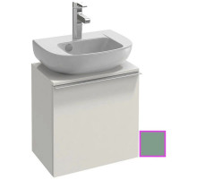 Тумба оливковый глянец 45,2 см шарниры слева Jacob Delafon Odeon Up EB999G-G95