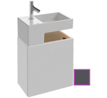 Тумба серый антрацит матовый 49,5 см Jacob Delafon Terrace EB1186-M53