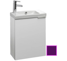 Тумба сливовый глянец с реверсивной дверцей 48,5 см Jacob Delafon Odeon Up EB863-F26