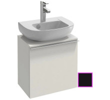 Тумба черный матовый 45,2 см шарниры слева Jacob Delafon Odeon Up EB999G-M61