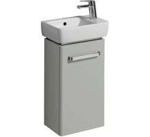 Тумба светло-серый глянец/светло-серый матовый 34,8 см Geberit Renova Compact 862041000