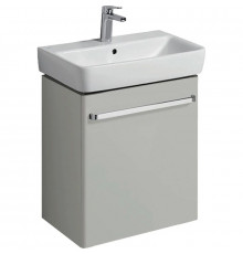 Тумба светло-серый глянец/светло-серый матовый 55 см Geberit Renova Compact 862061000