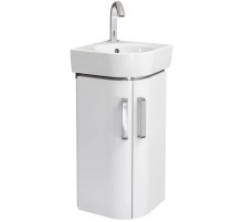 Тумба белый глянец/белый матовый 30х30 см Geberit Renova Compact 862132000