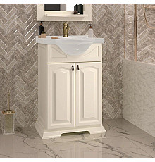 Тумба с раковиной слоновая кость 55,5 см Opadiris Риспекто