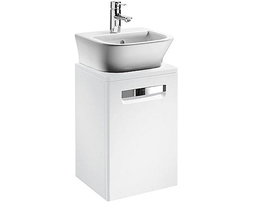 Santeh-Crystal.ru: Тумба с раковиной белый матовый 45 см Roca The Gap ZRU9302735 + 327477000 Заказать Тумба с раковиной белый матовый 45 см Roca The Gap ZRU9302735 + 327477000 в магазине сантехники Santeh-Crystal.ru