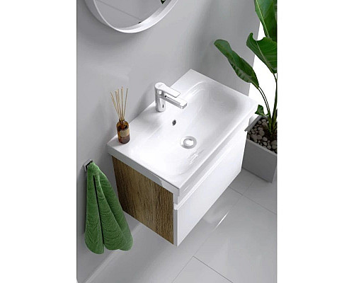 Santeh-Crystal.ru: Комплект мебели белый глянец/дуб балтийский 49,5 см Aqwella Smart SRT0105DB + UM-MOD50SL/1 + MC.04.05 Приобрести Комплект мебели белый глянец/дуб балтийский 49,5 см Aqwella Smart SRT0105DB + UM-MOD50SL/1 + MC.04.05 в магазине сантехники Santeh-Crystal.ru
