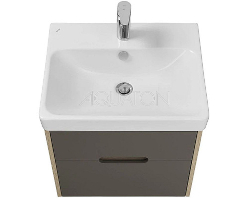 Santeh-Crystal.ru: Комплект мебели грей/дуб ойстер 55 см Акватон Оливия 1A254201OLUG0 + 1WH501620 + 1A256502A1010 Купить Комплект мебели грей/дуб ойстер 55 см Акватон Оливия 1A254201OLUG0 + 1WH501620 + 1A256502A1010 в магазине сантехники Santeh-Crystal.ru