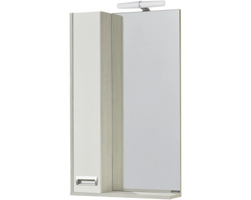 Приобрести Комплект мебели белый глянец/дуб сомерсет 50,5 см Акватон Бекка 1A210801BAC20 + 1WH207781 + 1A214502BAC20 в магазине сантехники Santeh-Crystal.ru