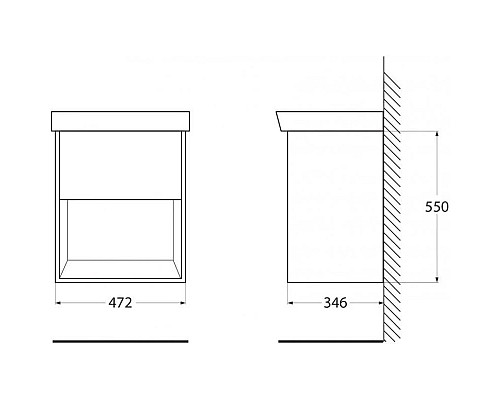 Santeh-Crystal.ru: Тумба Pino Bianco 47,2 см BelBagno Neon NEON-500-1C-SO-PB Заказать Тумба Pino Bianco 47,2 см BelBagno Neon NEON-500-1C-SO-PB в магазине сантехники Santeh-Crystal.ru