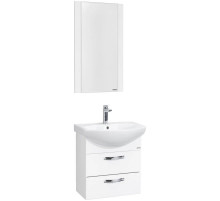 Комплект мебели белый 50,5 см Акватон Ария 1A140001AA010 + 1WH207781 + 1A140102AA010