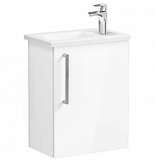 Тумба с раковиной белый глянец 45 см R VitrA Root 66330