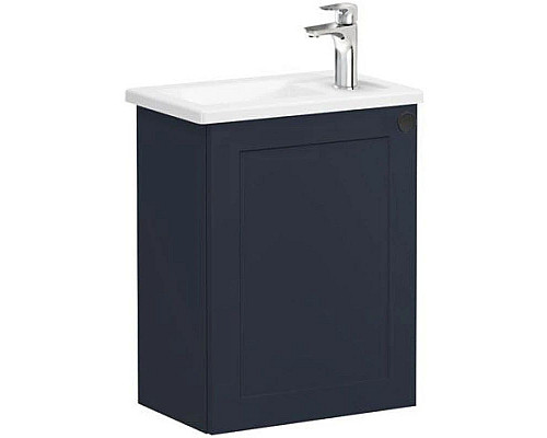 Santeh-Crystal.ru: Тумба с раковиной темно-синий матовый 45 см L Vitra Root Classic 68608 Приобрести Тумба с раковиной темно-синий матовый 45 см L Vitra Root Classic 68608 в магазине сантехники Santeh-Crystal.ru