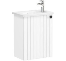 Тумба с раковиной белый матовый 45,5 см L Vitra Root Groove 69191