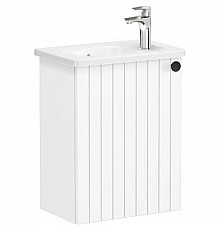 Тумба с раковиной белый матовый 45,5 см L Vitra Root Groove 69191