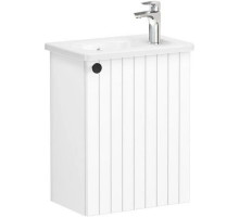 Тумба с раковиной белый матовый 45,5 см R Vitra Root Groove 69198