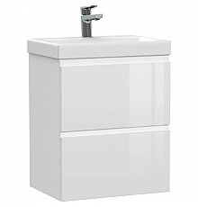 Тумба белый глянец 47,6 см Cersanit Moduo Slim 64124