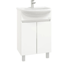 Тумба белый глянец 49 см Onika Милтон 105036