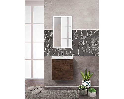 Santeh-Crystal.ru: Тумба Rovere Moro 49,6 см BelBagno Etna ETNA-500-1A-SO-RW-P-L Заказать Тумба Rovere Moro 49,6 см BelBagno Etna ETNA-500-1A-SO-RW-P-L в магазине сантехники Santeh-Crystal.ru