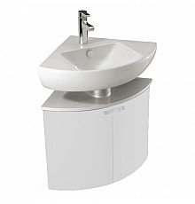 Угловая тумба белый глянец 67,9 см Jacob Delafon Odeon Up EB864-G1C