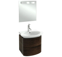 Тумба палисандр шпон 50 см 2 ящика Jacob Delafon Presquile EB1102-V13