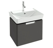 Тумба серый антрацит глянец  57,3 см Jacob Delafon Reve EB1130-442