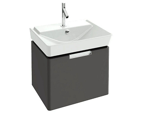 Santeh-Crystal.ru: Тумба серый антрацит глянец 57,3 см Jacob Delafon Reve EB1130-442 Купить Тумба серый антрацит глянец 57,3 см Jacob Delafon Reve EB1130-442 в магазине сантехники Santeh-Crystal.ru
