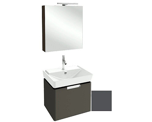 Santeh-Crystal.ru: Тумба серый антрацит глянец 57,3 см Jacob Delafon Reve EB1130-442 Купить Тумба серый антрацит глянец 57,3 см Jacob Delafon Reve EB1130-442 в магазине сантехники Santeh-Crystal.ru