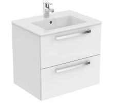 Тумба белый глянец 60 см 2 ящика Ideal Standard Tempo E3240WG