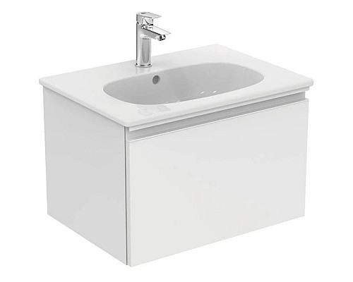 Santeh-Crystal.ru: Тумба белый матовый 60 см 1 ящик Ideal Standard Tesi T0046OV Приобрести Тумба белый матовый 60 см 1 ящик Ideal Standard Tesi T0046OV в магазине сантехники Santeh-Crystal.ru
