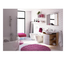 Тумба 78 см береза/белый Ravak SDU Rosa Comfort L X000000162