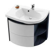 Тумба 78 см strip onyx/белый Ravak SDU Rosa Comfort L X000000312